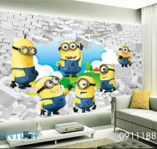 Gạch ốp tường 3D cho trẻ